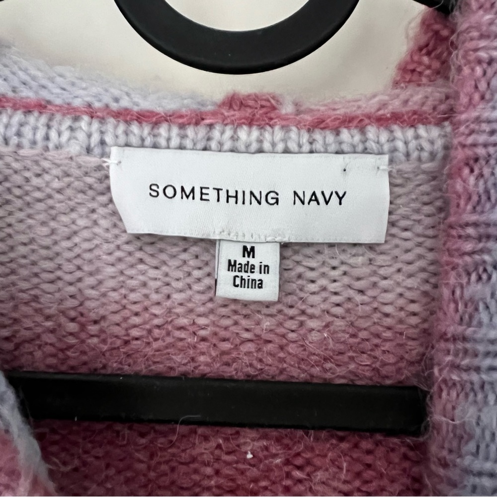 Something Navy Ombre Striped Hoodie in Blue Combo - Picture 7 of 9